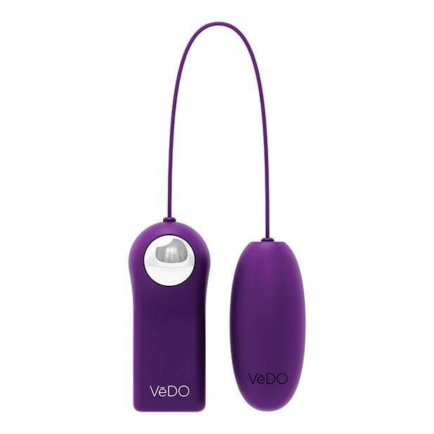 VeDO - Ami Remote Control Bullet Vibrator (Deep Purple) Wired Remote Control Egg (Vibration) Rechargeable 716053727534 CherryAffairs
