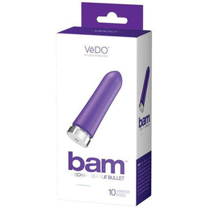 VeDO - BAM Rechargeable Bullet Vibrator (Into You Indigo) Bullet (Vibration) Rechargeable Singapore