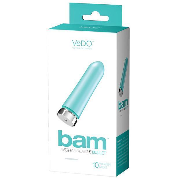 VeDO - BAM Rechargeable Bullet Vibrator (Tease Me Turquoise) Bullet (Vibration) Rechargeable Singapore