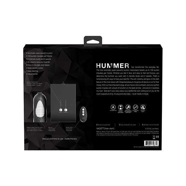 VeDO - Hummer Transform Your BJ Masturbator (Just Black) Masturbator Mouth (Vibration) Rechargeable 789185756871 CherryAffairs