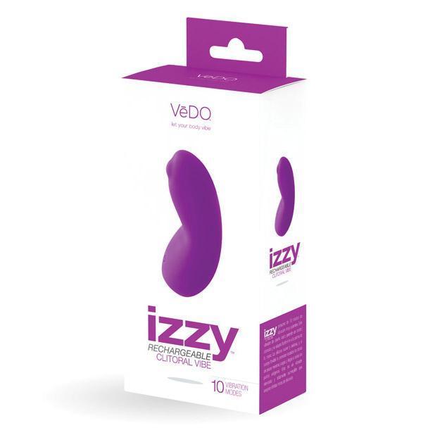 VeDo - Izzy Rechargeable Clitoral Massager (Violet Vixen) Clit Massager (Vibration) Rechargeable Singapore