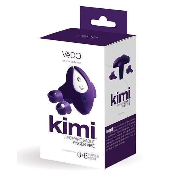 VeDO - Kimi Dual Finger Vibe with Remote Control (Purple) Clit Massager (Vibration) Rechargeable 789185756901 CherryAffairs