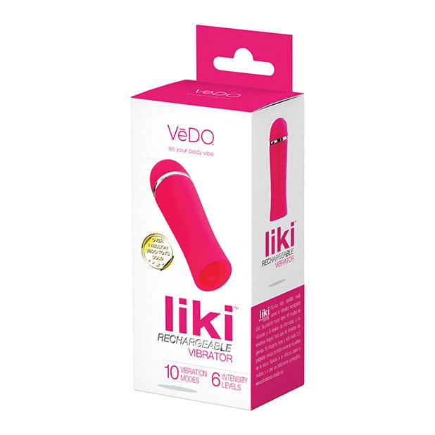 VeDO - Liki Rechargeable Flicker Vibe Clit Massager (Foxy Pink) Clit Massager (Vibration) Rechargeable CherryAffairs
