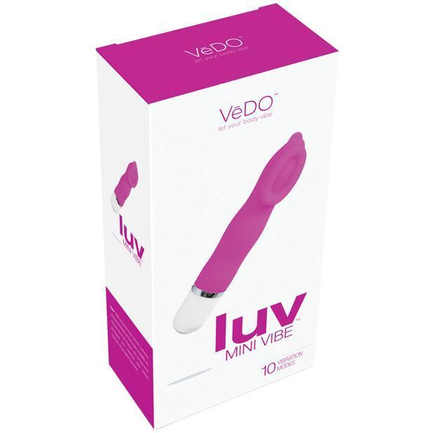 VeDO - Luv Mini Vibe Clit Massager (Hot in Bed Pink) Clit Massager (Vibration) Non Rechargeable Singapore