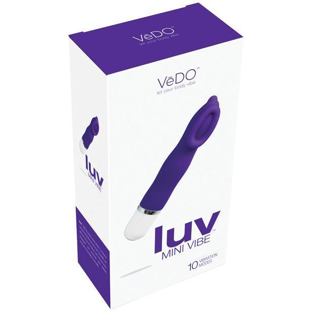 VeDO - Luv Mini Vibe Clit Massager (Into You Indigo) Clit Massager (Vibration) Non Rechargeable Singapore