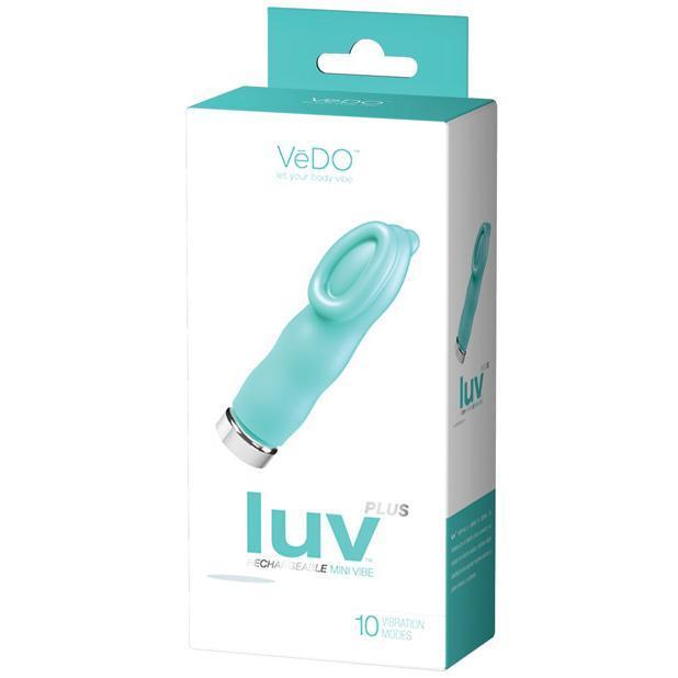 VeDO - Luv Plus Rechargeable Clit Massager (Tease Me Turquoise) Clit Massager (Vibration) Rechargeable Singapore