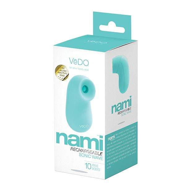 VeDO - Nami Rechargeable Sonic Clitoral Air Stimulator (Tease Me Turquoise) Clit Massager (Vibration) Rechargeable 716053727824 CherryAffairs