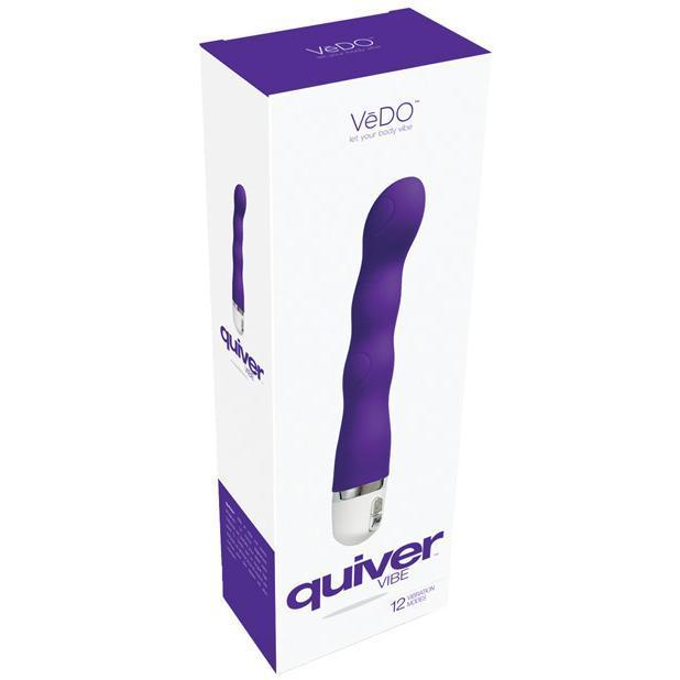 VeDO - Quiver Mini G-Spot Vibrator (Into You Indigo) G Spot Dildo (Vibration) Non Rechargeable Singapore
