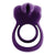 VeDO - Thunder Rechargeable Dual Cock Ring (Deep Purple) Silicone Cock Ring (Vibration) Rechargeable 789185756857 CherryAffairs
