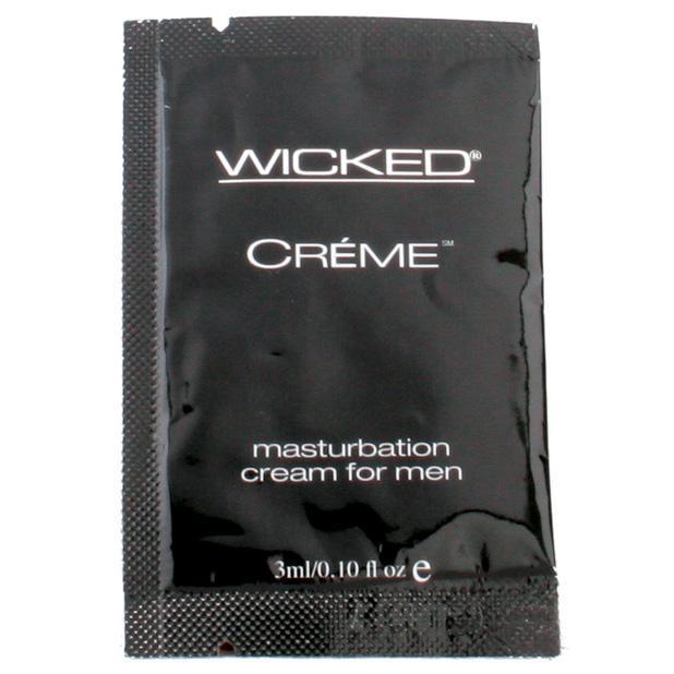 Wicked - Crème Silicone Based Masturbation Cream for Men 3 ml Lube (Silicone Based) - CherryAffairs Singapore
