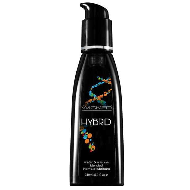 Wicked - Sensual Care Hybrid Water and Silicone Blended Intimate Lubricant 8 oz Lube (Silicone Based) 713079902099 CherryAffairs