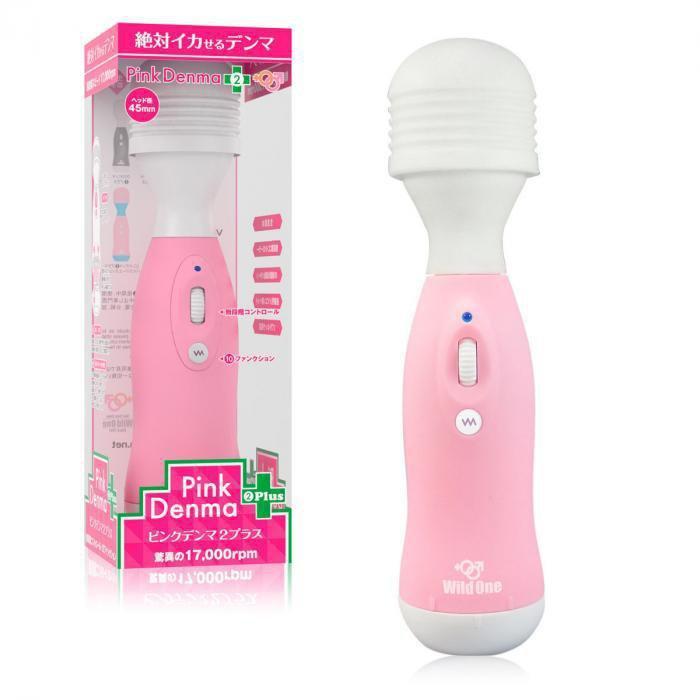 Wild One - Pink Denma 2 Plus Clit Massager (Pink) Wand Massagers (Vibration) Non Rechargeable