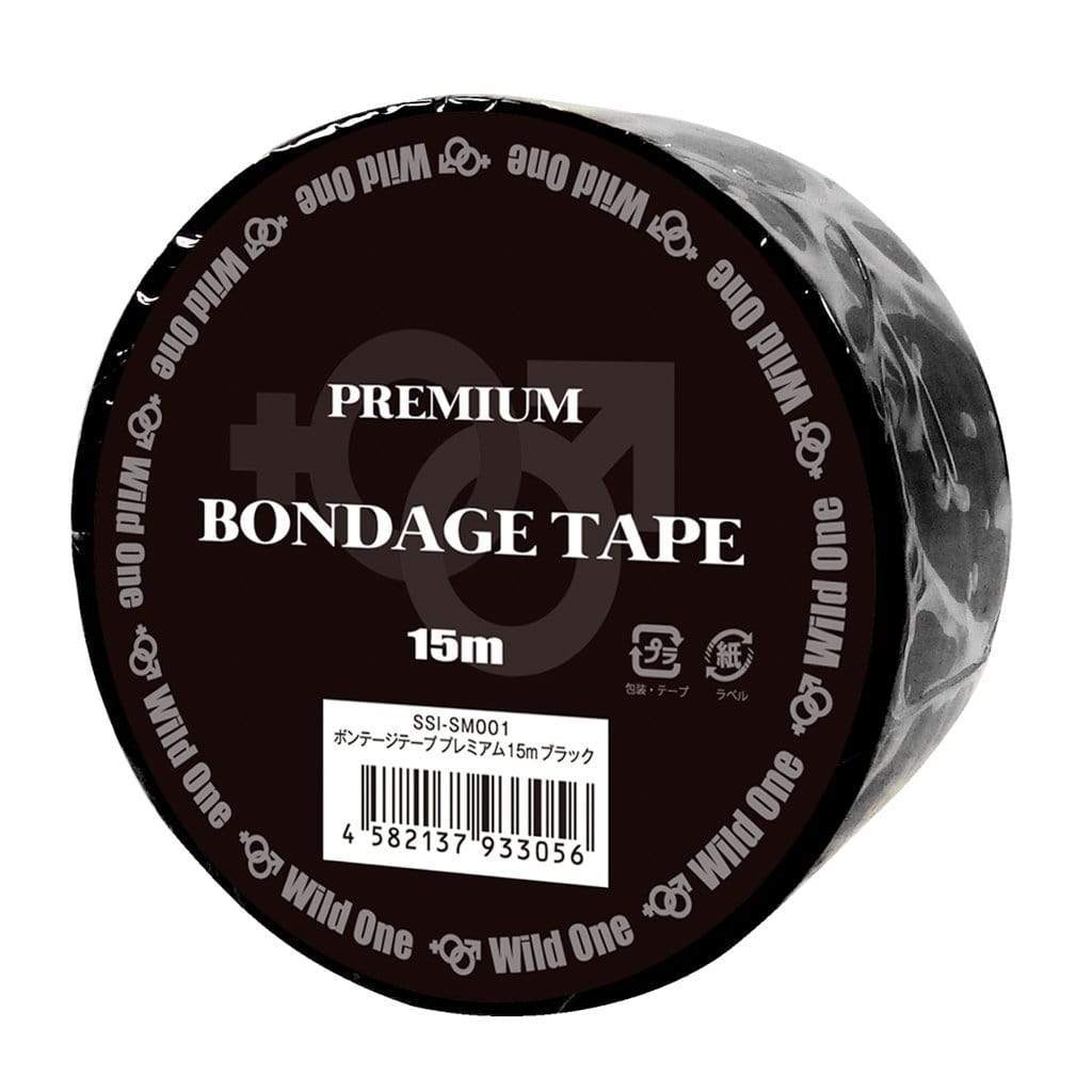Wild One - Premium BDSM Bondage Tape 15m (Black) BDSM Tape 4582137933056 CherryAffairs