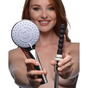 XR - CleanStream Discreet Shower Enema Set (Silver) Anal Douche (Non Vibration) 622853368 CherryAffairs