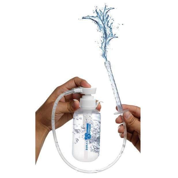 XR - Cleanstream Pump Action Enema Bottle with Nozzle (Clear) Anal Douche (Non Vibration) 848518028792 CherryAffairs