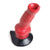 XR - Creature Cocks Hell Hound Canine Penis Silicone Dildo (Red/Black) Non Realistic Dildo with suction cup (Non Vibration) 848518046079 CherryAffairs