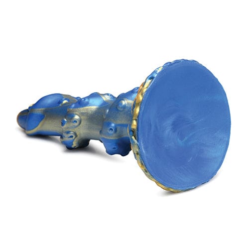 XR - Creature Cocks Lord Kraken Tentacled Silicone Dildo (Blue) Non Realistic Dildo with suction cup (Non Vibration) 848518050410 CherryAffairs