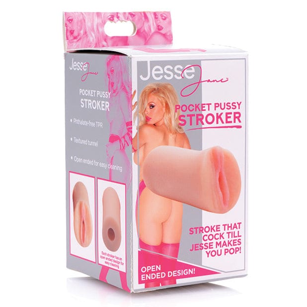 XR - Jesse Jane Pocket Pussy Stroker Masturbator (Beige) Masturbator Vagina (Non Vibration) 848518030122 CherryAffairs