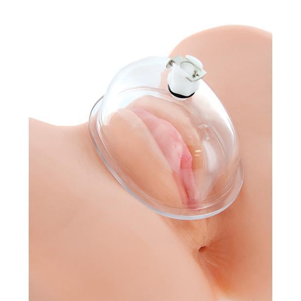 XR - Size Matters Vaginal 5" Pumping Cup Attachment Large (Clear) Clitoral Pump (Non Vibration) 848518032119 CherryAffairs