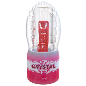 Youcups - Crystal Bolt Cup Masturbator Ultra Hard (Pink) Masturbator Resusable Cup (Non Vibration) 4897055862488 CherryAffairs