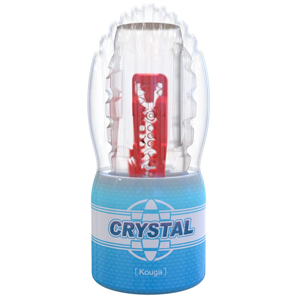 Youcups - Crystal Kouga Cup Masturbator Normal (Blue) Masturbator Resusable Cup (Non Vibration) 621274996 CherryAffairs