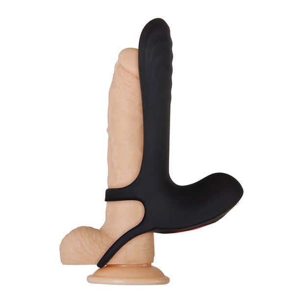 Zero Tolerance - Vibrating Girth Enhancer Silicone Remote Control Penis Extender (Black) Remote Control Cock Sleeves (Vibration) Rechargeable 626144219 CherryAffairs