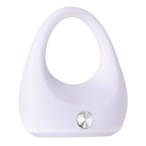 Zero Tolerance - White Lighting Vibrating Cock Ring (White) Silicone Cock Ring (Vibration) Non Rechargeable 844477013299 CherryAffairs