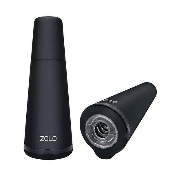 Zolo - Stealth Vibrating Smart Stimulator (Black) Masturbator Soft Stroker (Vibration) Rechargeable 848416004461 CherryAffairs